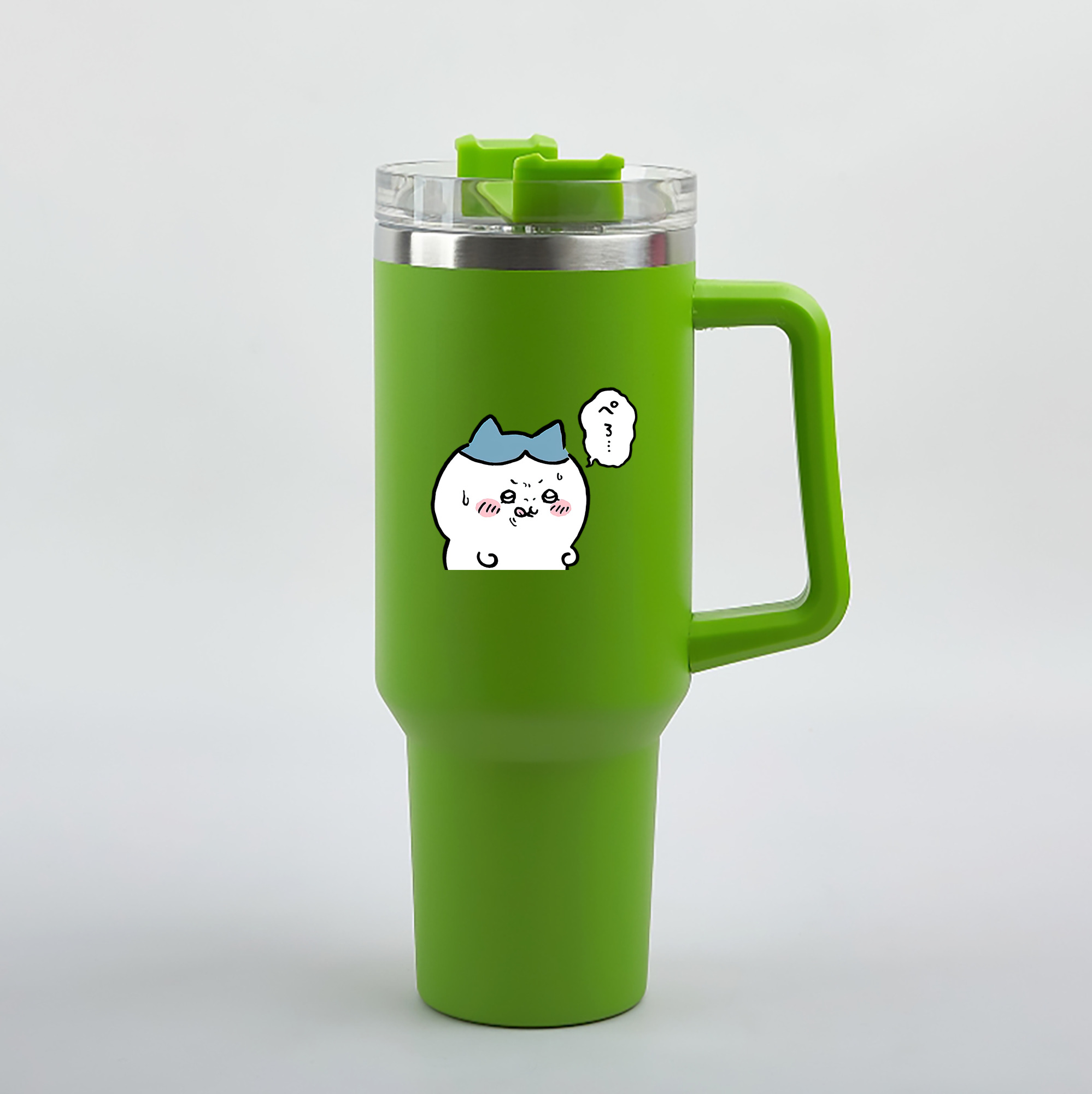 （画像用） ちいかわ ハチワレ Chii-kawa hachiware 1200mL車用タンブラー（カラープリント）